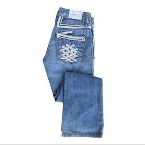 Taverniti So Jeans Angie Boot Cut Jean Sz 24